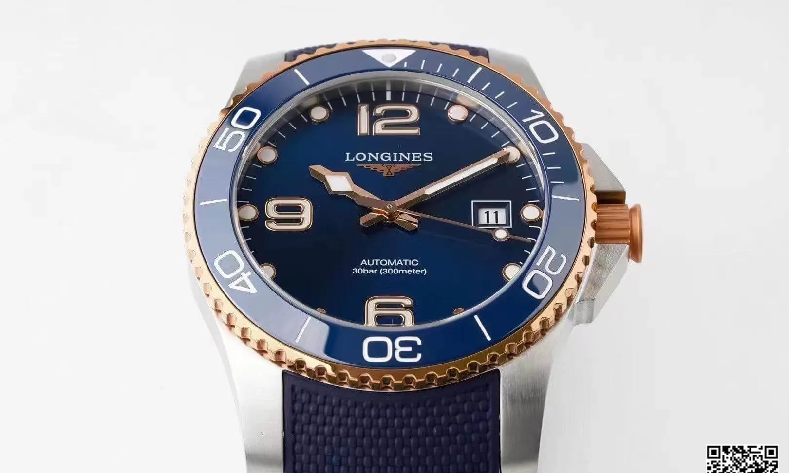 Longines Concas L3.781.3.98.9 ZF Factory 1:1 Best Edition Replica Watch Blue Bezel